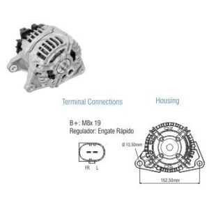 Alternador Konigmann ALT-9010813 - Imagen 1