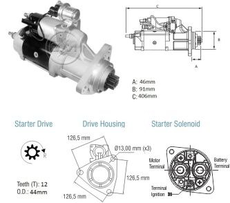 Motor De Partida Zm MP-ZM8038001 Motor De Partida Zm MP-ZM8038001