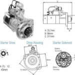 Motor De Partida Zm MP-ZM8089003
