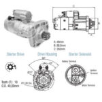 Motor De Partida Zm MP-ZM8048105