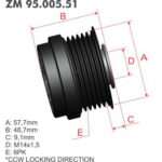 Polea Zm POL-9500551