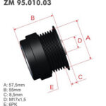 Polea Zm POL-9501003