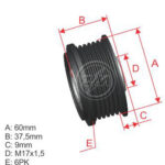 Polea Zm POL-9601002