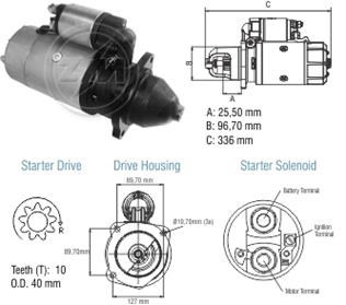 Motor De Partida Zm MP-ZM8010219 Motor De Partida Zm MP-ZM8010219