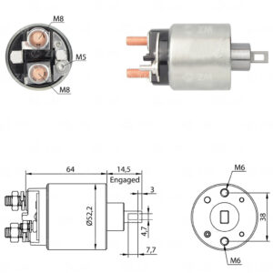 Solenoide Zm SOL-ZM1710