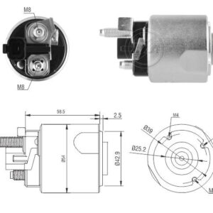 Solenoide Zm SOL-ZM4498