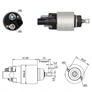 Solenoide Zm SOL-ZM2281