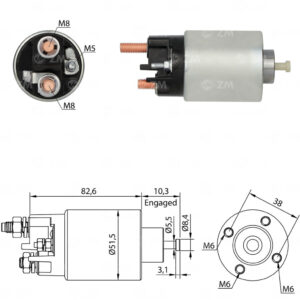 Solenoide Zm SOL-ZM6993