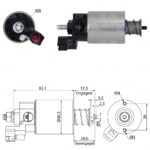 Solenoide Zm SOL-ZM8665 Solenoide Zm SOL-ZM8665