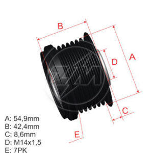 Polea Zm POL-9600513 Polea Zm POL-9600513
