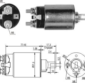 Solenoide Zm SOL-ZM690