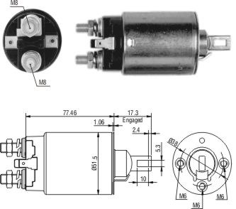 Solenoide Zm SOL-ZM690 Solenoide Zm SOL-ZM690