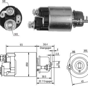Solenoide Zm SOL-ZM703