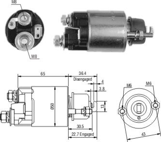 Solenoide Zm SOL-ZM703 Solenoide Zm SOL-ZM703