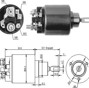Solenoide Zm SOL-ZM571