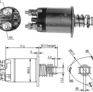 Solenoide Zm SOL-ZM652