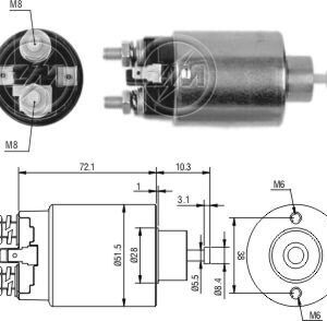 Solenoide Zm SOL-ZM1698