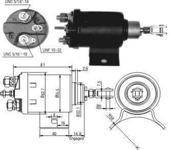 Solenoide Zm SOL-ZM506 Solenoide Zm SOL-ZM506