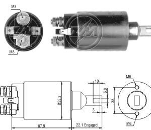 Solenoide Zm SOL-ZM1891