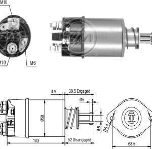 Solenoide Zm SOL-ZM1801