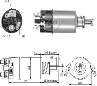 Solenoide Zm SOL-ZM1801 Solenoide Zm SOL-ZM1801