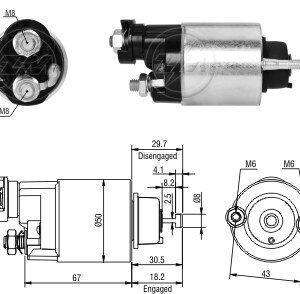 Solenoide Zm SOL-ZM2705 Solenoide Zm SOL-ZM2705