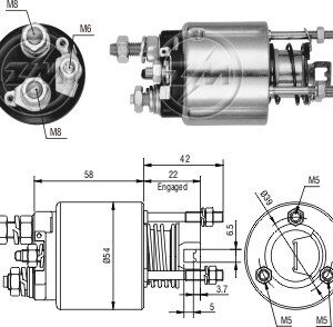 Solenoide Zm SOL-ZM2595