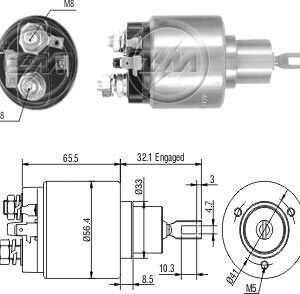 Solenoide Zm SOL-ZM773