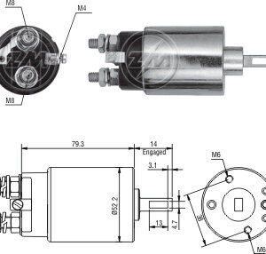 Solenoide Zm SOL-ZM689