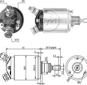 Solenoide Zm SOL-ZM546