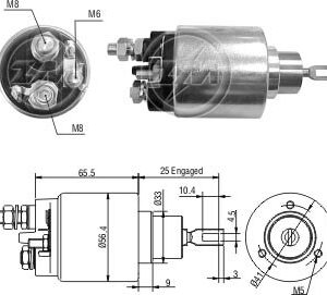 Solenoide Zm SOL-ZM479 Solenoide Zm SOL-ZM479