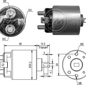Solenoide Zm SOL-ZM411