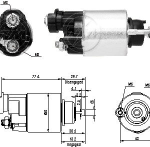 Solenoide Zm SOL-ZM6705