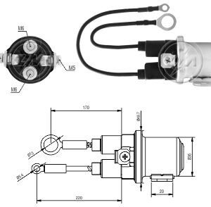 Solenoide Zm SOL-ZM8408