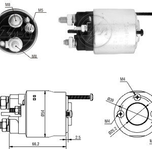 Solenoide Zm SOL-ZM2496