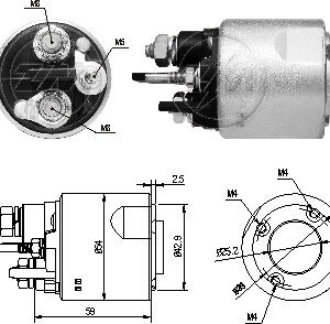 Solenoide Zm SOL-ZM4494