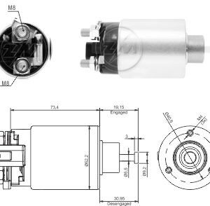 Solenoide Zm SOL-ZM866